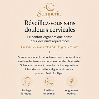 Oreiller ergonomique nouvelle génération